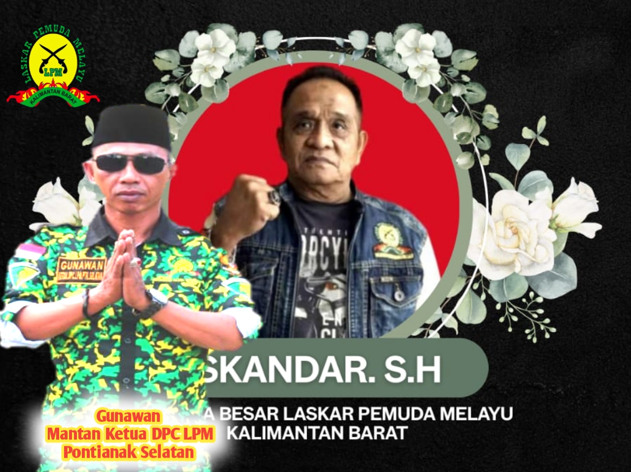 Duka Menyelimuti LPM Kalbar atas Wafatnya Datok Iskandar